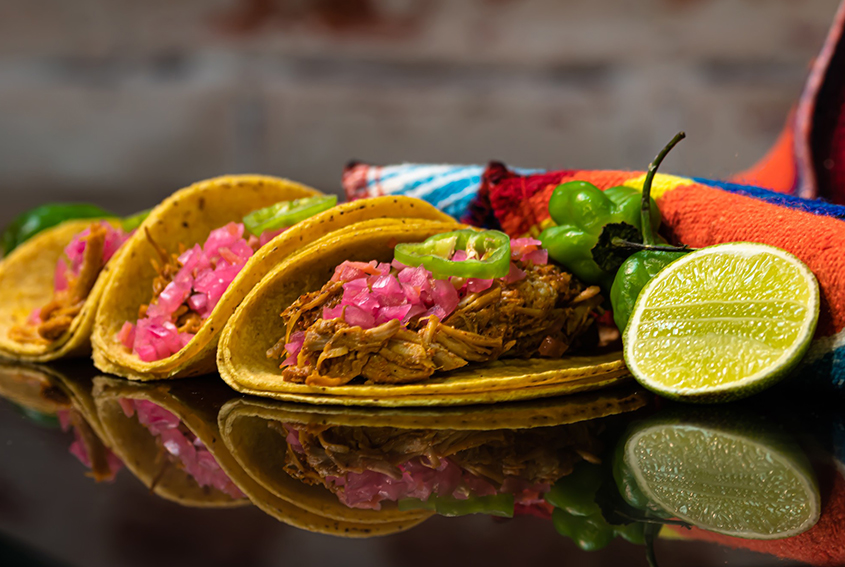 Tacos de cochinita pibli