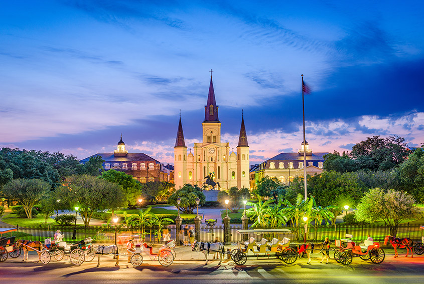 Jackson Square. New Orleans, Louisiana