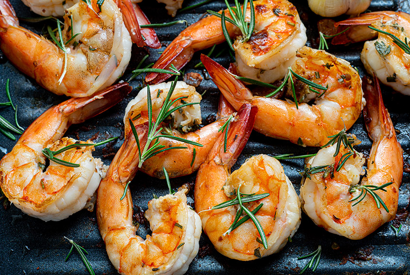 Grilled Shrimps