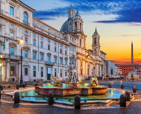 Piazza Navona, Rome, Italy