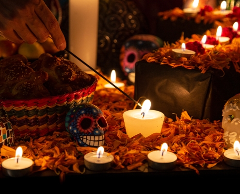 Altar día de muertos