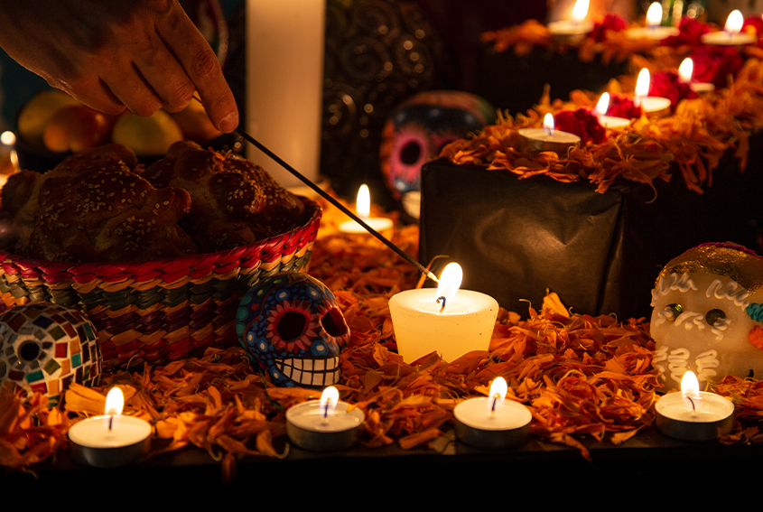 Altar día de muertos