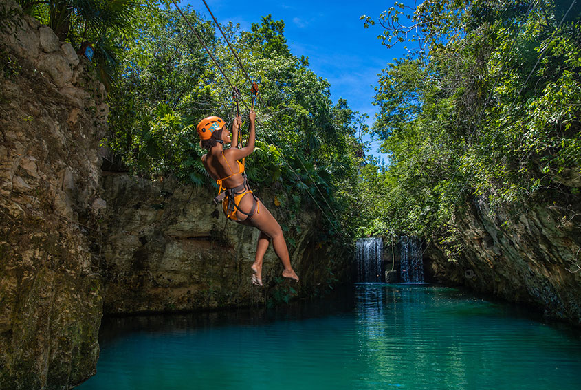 Xplor, Tirolesa