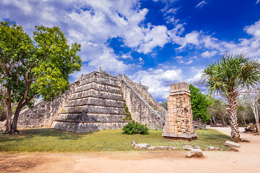 Chichen Itza. The Ossuary