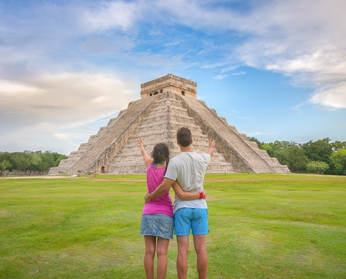 Chichen Itza. Pirámide de Kukulcán