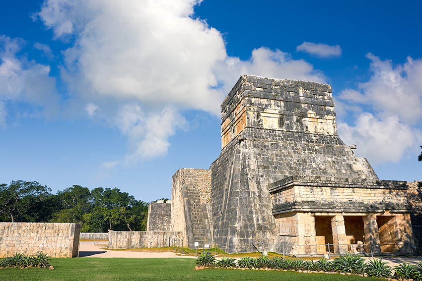 Chichen Itza. The Temple of the Jaguars