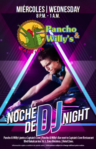 Wednesday Night DJ at Pancho & Willys Bar